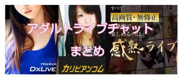 アダルトライブチャットまとめ