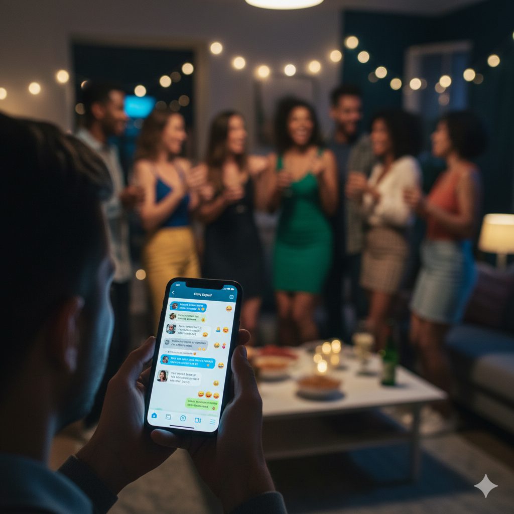 パーティーチャットのぞきのイメージ画像