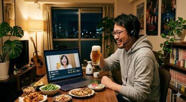 40代独身の寂しい夜を最高のご褒美に。一人飲みが10倍楽しくなるオンラインの遊び方